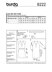 Burda Style Misses' Dress with Pleats at Neckline â€“ Raglan Sleeves B6222 - Paper Pattern, Size 8-18