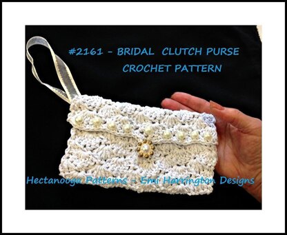 2161- Bridal Clutch Purse