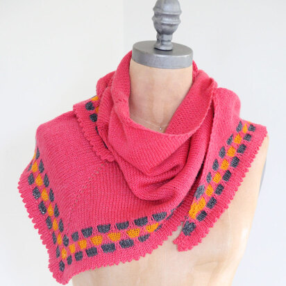 Lucky Penny Shawl in Spud & Chloe Fine - Downloadable PDF