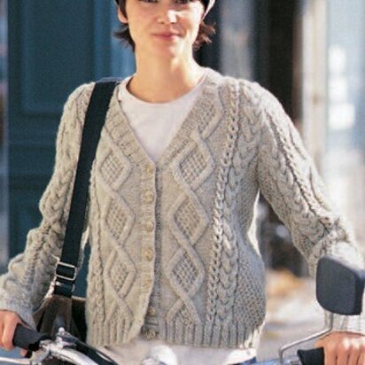 Must Have Cardigan in Patons Classic Wool Worsted - knitting pattern