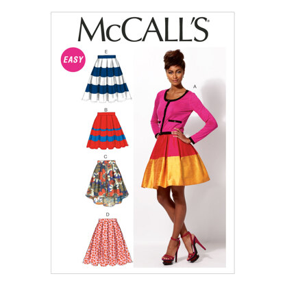 McCall's Misses' Skirts and Petticoat M6706 - Sewing Pattern