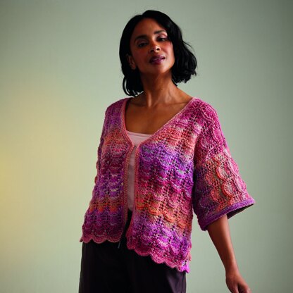Sirdar 10715 Hot House Flowers Cardigan PDF