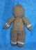 Gingerbread Man Finger Puppet