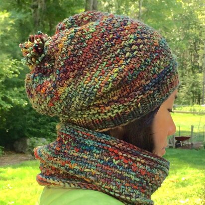 Autumn Glow Hat & Cowl