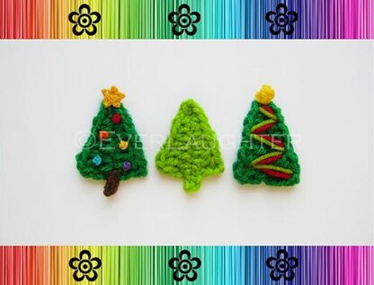 Holiday Tree Applique