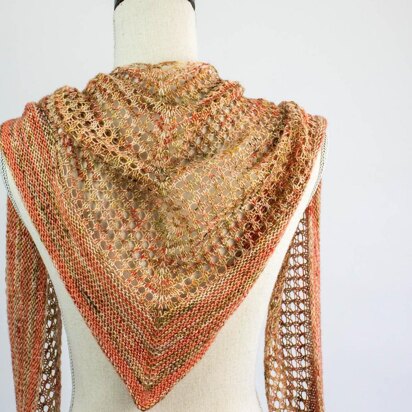 Redwood Shawl - knitting pattern