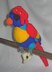 Toy Parrot – with pirate accessories