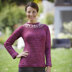 818 Stone Rose Pullover - Sweater Knitting Pattern for Women in Valley Yarns Valley Superwash DK Hand Dyed