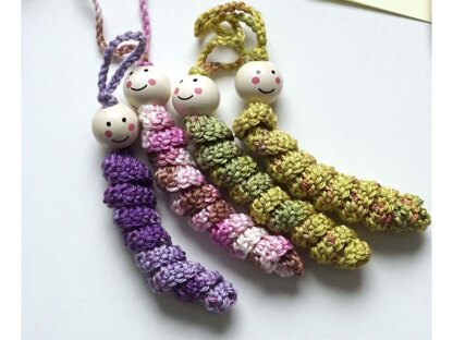 Crochet Pattern Worry Worm