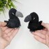 Crochet Crow Amigurumi Pattern, Crochet Bird Pattern