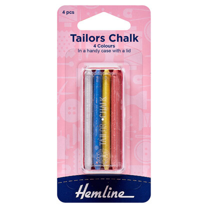 Hemline Tailors Chalk - Pack of 4 Colours