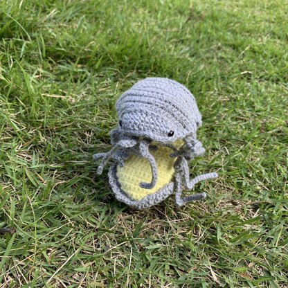 Isopod amigurumi