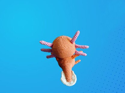 Crochet pattern Axolotl