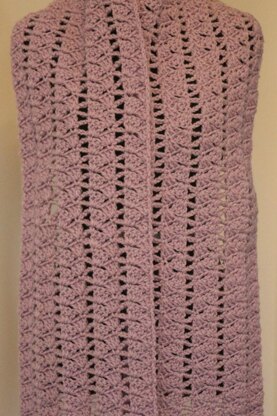 Spiral Edge Crochet Scarf Pattern