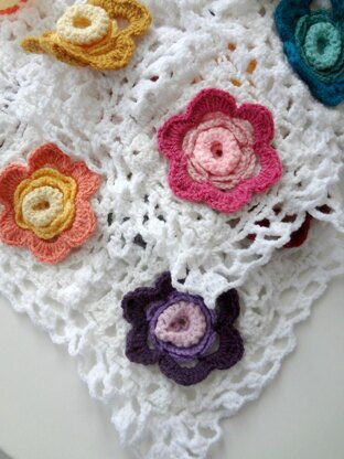 Spring Flower Blanket