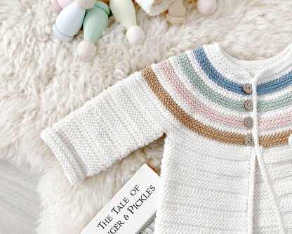Size 3-6 months - Ginger Crochet Jacket