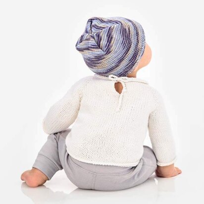 Pint-Size Pullover & Happy Hat in Spud & Chloe - 9536 - Downloadable PDF