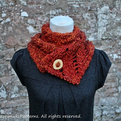 Wild Flame scarf