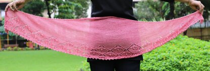 Summer Blooms Shawl