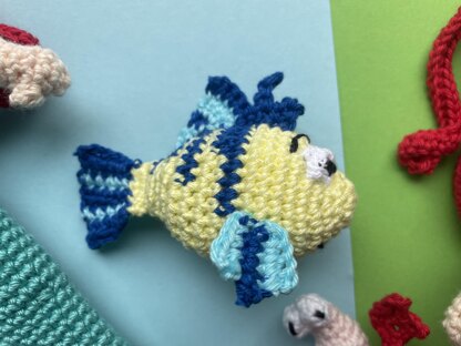 Mermaid amigurumi doll