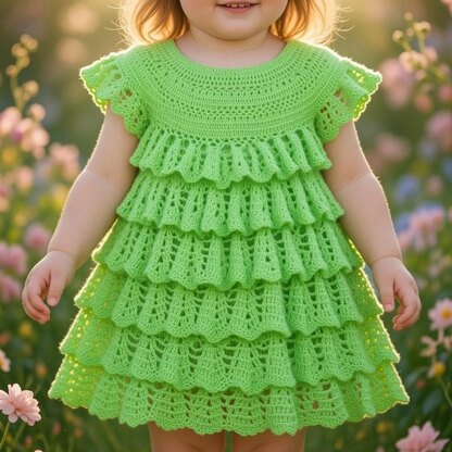 Baby Girl Dress Pdf +Video Tutorial