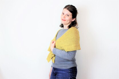 Bush Wattle Shawl