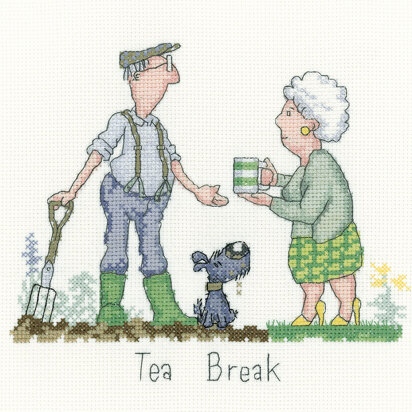 Heritage Tea Break Cross Stitch Kit