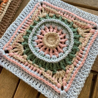 Ice cream granny square