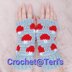 Mushroom Mosaic Gloves