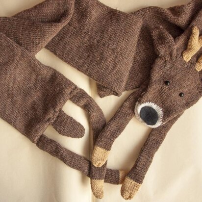 Faux Deer Scarf