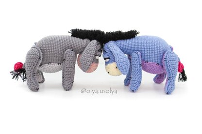 Dreamy Donkey Eeyore (PDF + 15 videos) Winnie the Pooh