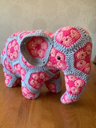African Flower Elephant #4