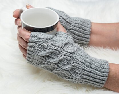 Honeycomb Fingerless Gloves