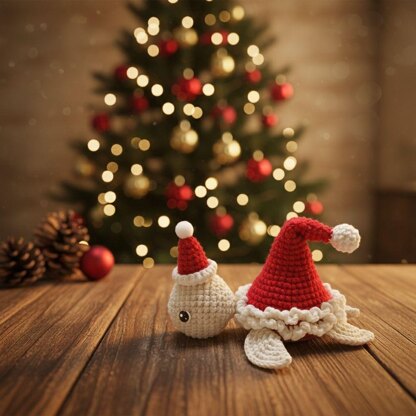 Crochet Turtle,Turtle Crochet Pattern,Crochet Pattern Christmas