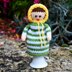 Victorian Doll Egg Cosy Knitting Pattern - Doll Knitting Pattern