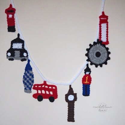 London Icons Bunting - Garland