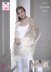 Wrap and Off the Shoulder Top in King Cole Finesse Cotton Silk DK - 5116 - Leaflet