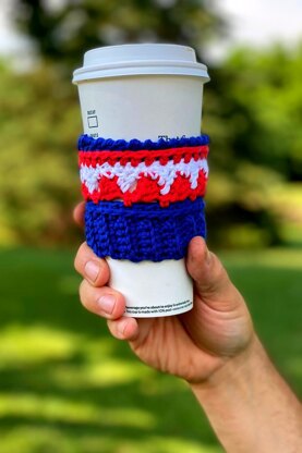 Americana Coffee Beanie Cozy