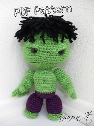 Hulk Sackboy Amigurumi