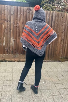 Woodward Hoodie Shawl