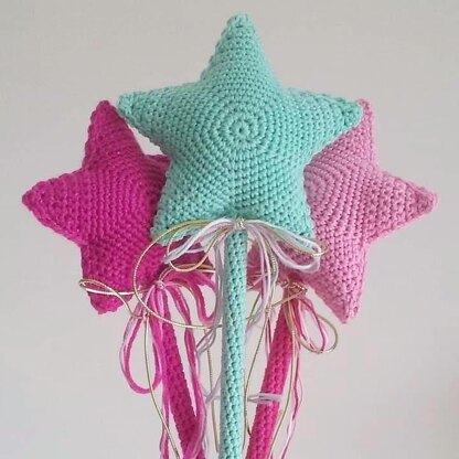 CROCHET FAIRY WAND