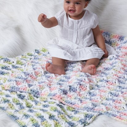 Baby Blanket in Bernat Softee Chunky - Downloadable PDF