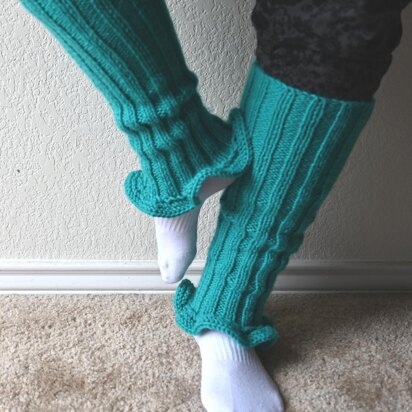 Ruffled Edge Leg Warmers