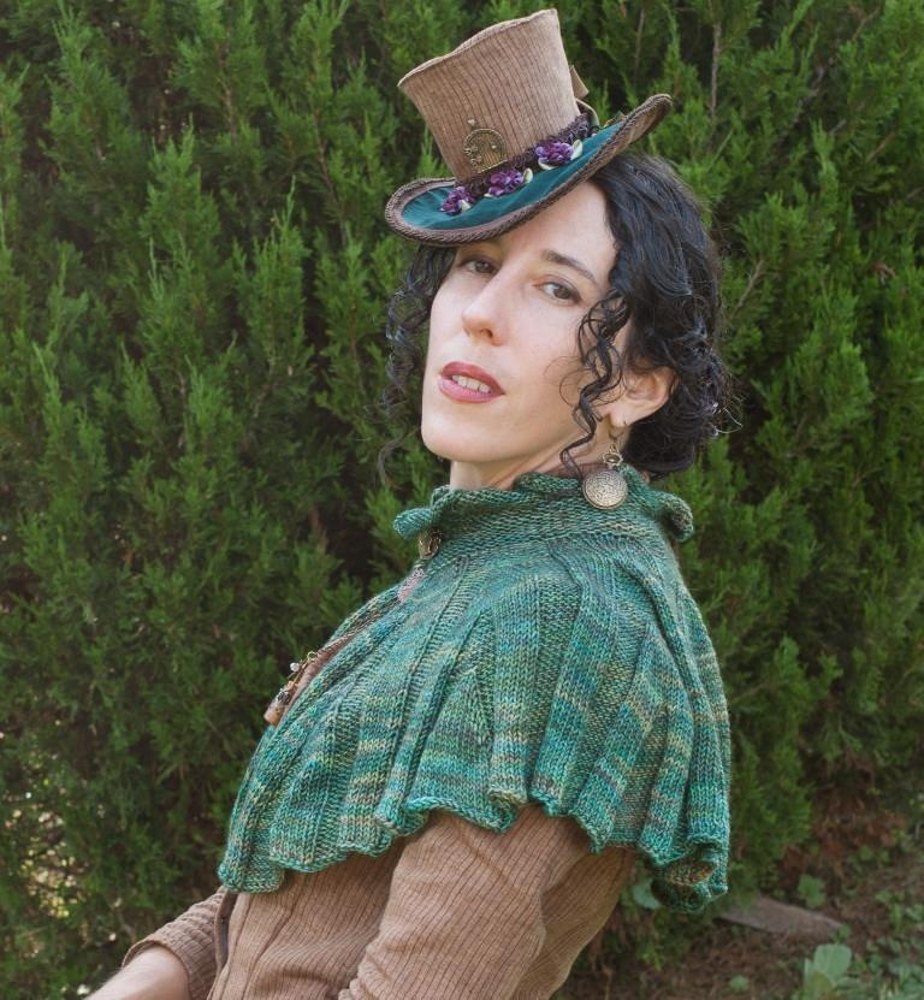 Steampunk Collar Knitting pattern by Jodie Gordon Lucas Knitting