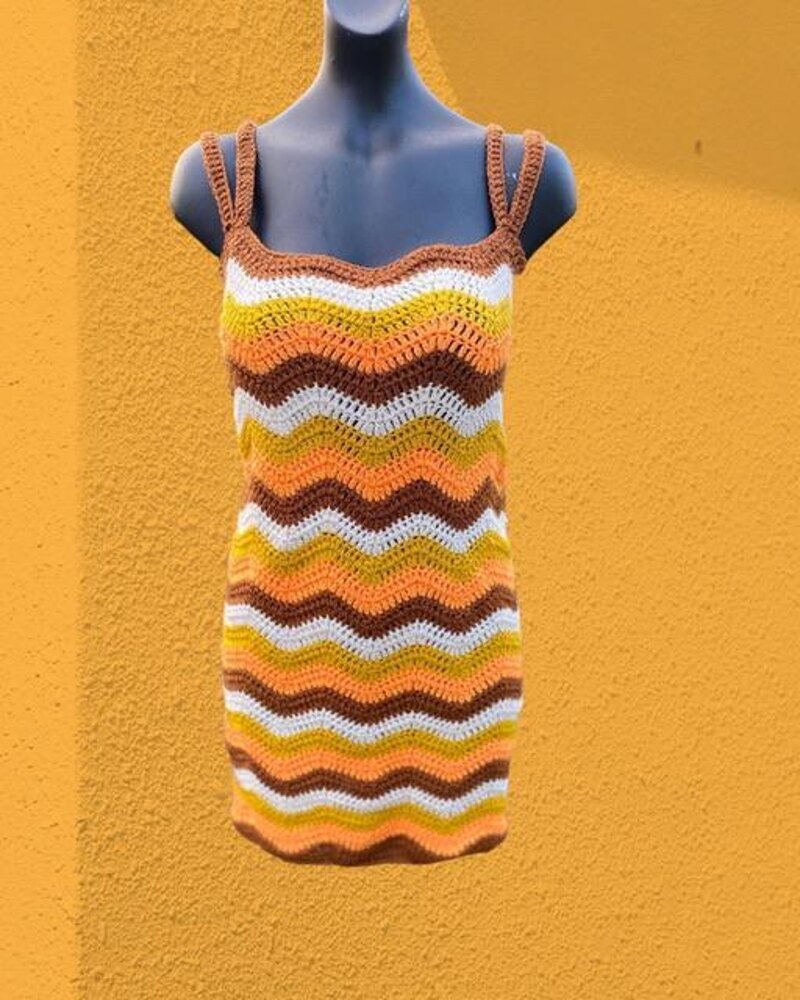 crochet ripple dress pattern Ripple Crochet Dress