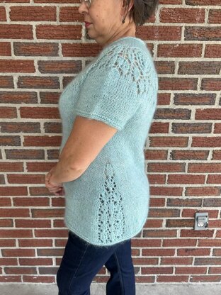 Blue Hibiscus Tunic