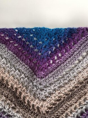 Borlotto Bean Shawl