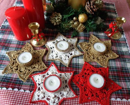 Christmas Star Candle Holder