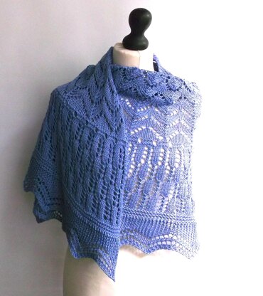 Cascade shawl 54