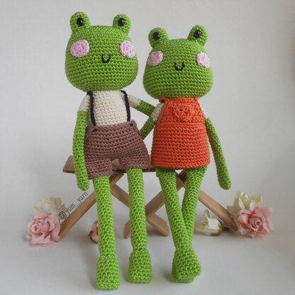 Fred and Meg the Frogs
